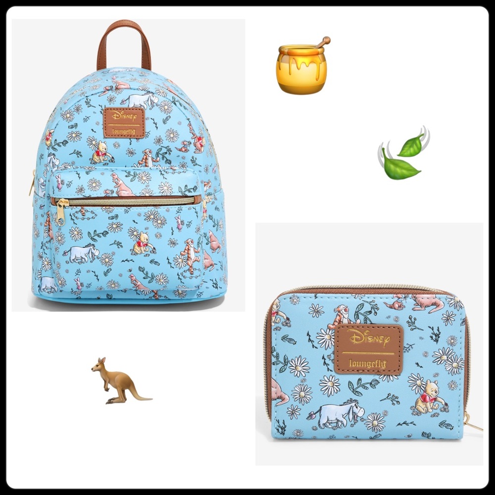 Disney Winnie The Pooh Mini Backpack and Wallet